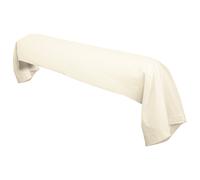 Taie de traversin uni 185X43 cm coton ALTO Crème