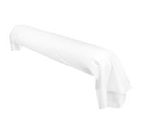 Taie de traversin uni 230x43 cm 100% coton ALTO Blanc