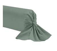Taie de traversin Vert de Gris 100% Coton 180 cm