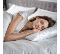 Taie d'oreiller 100% soie de mûrier65x65