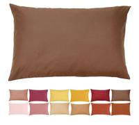 taie d'oreiller 40x60 cm bébé Enfant - couleur mauve ancien - 100% Coton Bio - tissu 57 fils certifié sans substances nocives