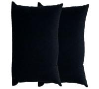 Taie d'oreiller 50x70 40x60 40x70 Beige,Taie oreiller 60x80,Housse de Coussin Canapé Velours noir,Rectangle Throw Pillow Covers pour Salon Sofa Chambre Modernes Couverture oreiller ( Color : O , Size