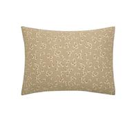 Taie d'oreiller imprimée en Coton, Léonie, 50 x 70 cm, Origin, Beige Sable