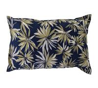 Taie d'oreiller 50x70 cm en 100% percale de coton EVERLY bleu encre