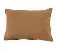 Taie d'oreiller 50x70 cm Gaze de Coton Camel