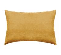 Taie d'oreiller 50x70 cm pur coton collection PALACE jaune curry