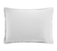Taie d'oreiller 50x70 cm Satin de Coton Blanc
