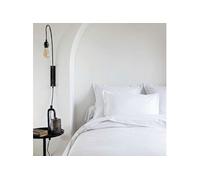 Taie d'oreiller 50x70 coton percale blanc - - MORPHEE