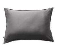 DALIA - Taie d'Oreiller 50x70cm 100 % Viscose de Bambou Granit -