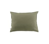 AltoBuy Hedda - Taie d'oreiller 50x70cm Flanelle de Coton Coloris Romarin