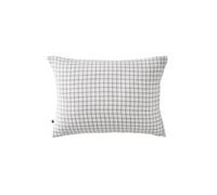 OUREA MOTIF - Taie d'Oreiller 50x70cm Gaze de Coton Chantilly à Petits Carreaux -