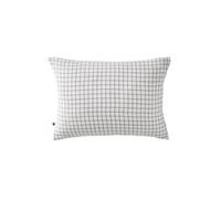 OUREA MOTIF - Taie d'Oreiller 50x70cm Gaze de Coton Chantilly à Petits Carreaux -