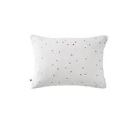 Taie d'Oreiller 50x70cm Gaze de Coton Chantilly à Pois Dorés - OUREA MOTIF - ALTOBUY Blanc G