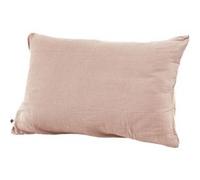 AltoBuy OUREA - Taie d'oreiller 50x70cm Gaze de Coton Guimauve