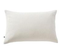 AltoBuy Joel - Taie d'oreiller 50x70cm Gaze de Coton Vichy Coloris Pampa