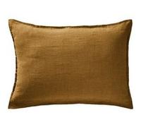 Taie d'Oreiller 50x70cm Lin Lavé Coloris Caramel - MARGAUX -