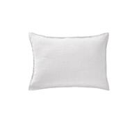 Taie d'Oreiller 50x70cm Lin Lavé Coloris Craie - MARGAUX - ALTOBUY Blanc G