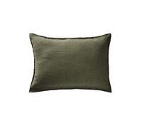 MARGAUX - Taie d'Oreiller 50x70cm Lin Lavé Coloris Thym -