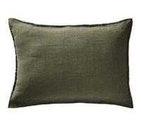 MARGAUX - Taie d'Oreiller 50x70cm Lin Lavé Coloris Thym -