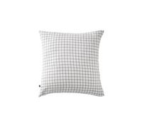 OUREA MOTIF - Taie d'Oreiller 60x60cm Gaze de Coton Chantilly à Petits Carreaux -