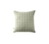 OUREA MOTIF - Taie d'Oreiller 60x60cm Gaze de Coton Vert d'Eau à Grands Carreaux - Altobuy Vert