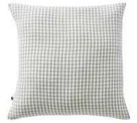 AltoBuy Joel - Taie d'oreiller 60x60cm Gaze de Coton Vichy Coloris Eucalyptus