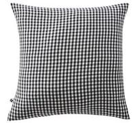 AltoBuy Joel - Taie d'oreiller 60x60cm Gaze de Coton Vichy Coloris Truffe