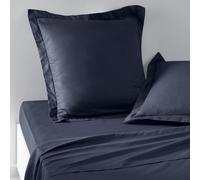 Today Taie d'oreiller 63 x 63 cm Coton bio Certifié GOTS Oeko-Tex Bleu
