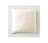 Taie d'oreiller 63x63 lyocell uni pampa Lysandre