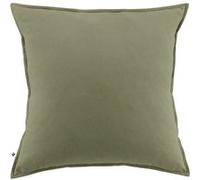 HEDDA - Taie d'Oreiller 63x63cm Flanelle de Coton Coloris Romarin -