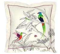 Taie d'oreiller 65x65 cm 100% coton AMAZONIA ecru