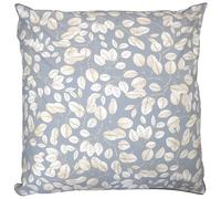 Taie d'oreiller 65x65 cm en 100% percale de coton LISON gris