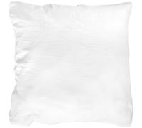 Linnea Taie d'oreiller 65x65 cm en Double Gaze de Coton Cassis Blanc