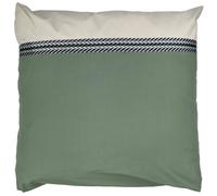 Taie d'oreiller 65x65 cm percale 100% coton NOA vert Kaki