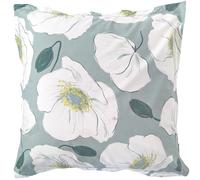 Taie d'oreiller 65x65 cm percale de coton ADÈLE vert céladon