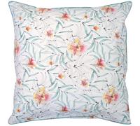 Taie d'oreiller 65x65 cm percale de coton ROXANE multicolore