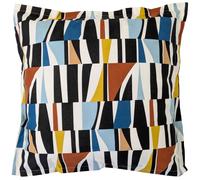 Taie d'oreiller 65x65 cm pur coton PIETRO multicolore