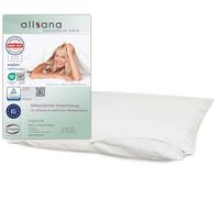 Taie d'oreiller Allsana pour personnes allergiques 40 x 80 cm, linge de lit antiallergique, housse anti-acariens pour les allergies à la poussière