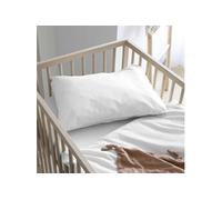 Taie d'oreiller bébé coton lavé 40x60 - Blanc