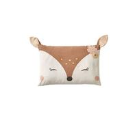 Taie d'oreiller bébé FORET ENCHANTEE - écru / multicolore - 40X60 -