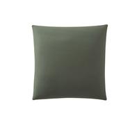 Taie d'oreiller bicolore en coton BONS JOURS - ESSIX - 65 x 65 cm - Vert Palme/ Vert Aloe