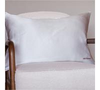 Taie d'oreiller brodée en soie 51x76