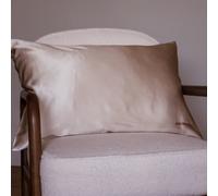 Taie d'oreiller brodée en soie 51x76