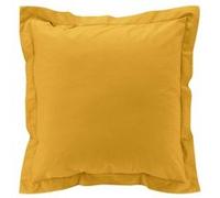 Taie d'oreiller carrée 63x63 cm - Percale 100% coton Jaune Jaune G