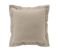 Taie d'oreiller carrée 63x63 cm - Percale 100% coton - Sable