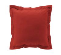 Taie d'oreiller carrée 63x63 cm - Percale 100% coton - Tomette