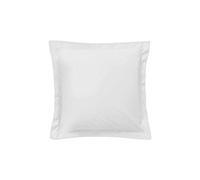 Taie d'oreiller carrée - 65 x 65 cm - 57 Fils - 100% Coton - France - Blanc