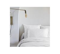 Taie d'oreiller coton lavé - Blanc 65x65 - CELESTE