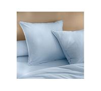Taie d'oreiller coton lavé - Bleu ciel 65x65 - CELESTE