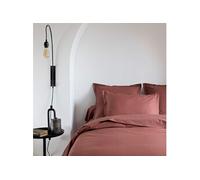 Taie d'oreiller coton percale Rose 50x70 - - MORPHEE